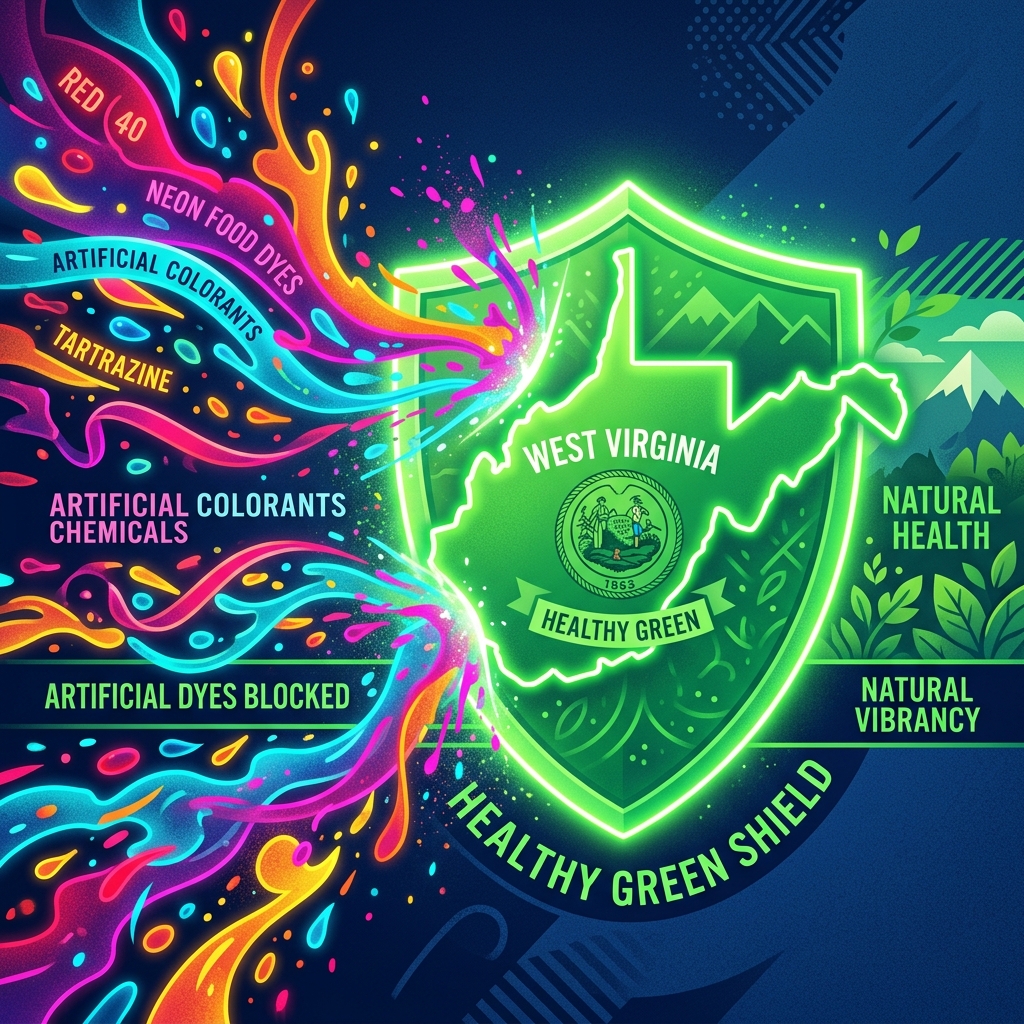 West Virginia Leads the Dye War: What’s Banned and When